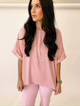 Paige pink blouse