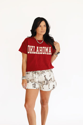 Shaley schooner quilted shorts