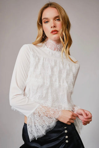 Charlie lace blouse
