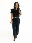 Katherine black jumpsuit