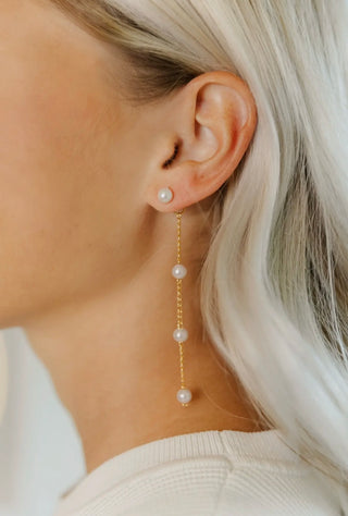 Taylor shaye Pearl drop earrings