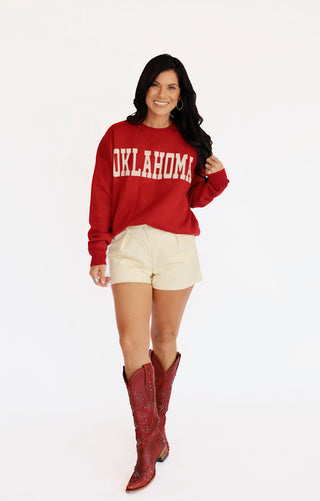 Oklahoma long sleeve sweater