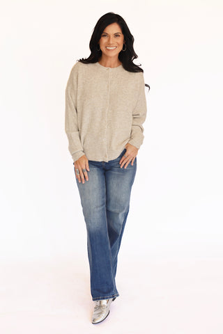 Charolette Taupe cardigan