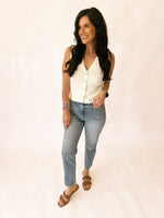 Liv white vest