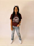 Oklahoma Sooners schooner - crimson