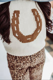 Hannah horse shoe sweater