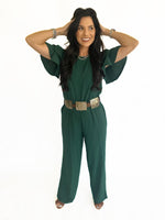 Katherine Hunter green jumpsuit