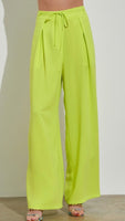 Lime green trousers