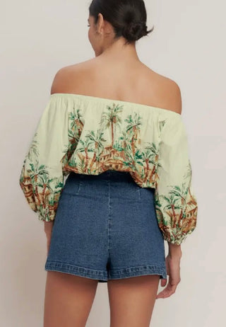 Brooklyn denim skort