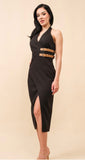 McKenzie dress with buckles