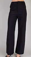 Gabby black straight leg pants