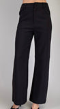 Gabby black straight leg pants