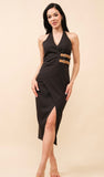 McKenzie dress with buckles