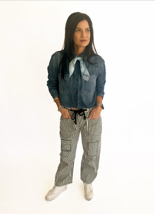 Zoei red barrel jeans