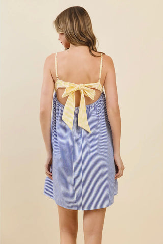 Brooke striped dress