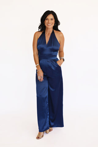 Navy jumpsuit
