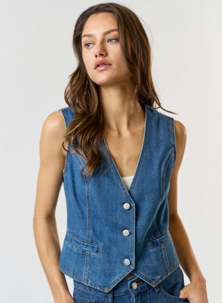 Kira denim vest