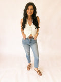 Liv white vest