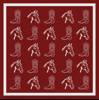 Pony and boots wild rag