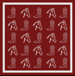 Pony and boots wild rag