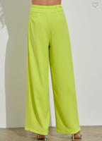 Lime green trousers