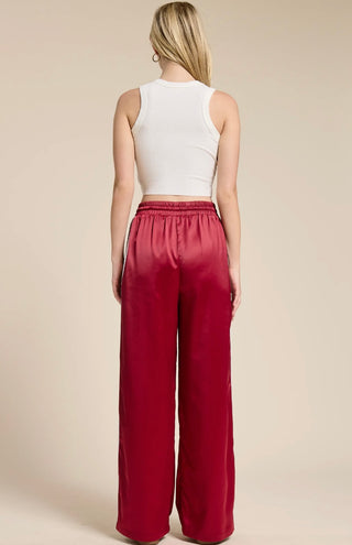 Britt Crimson track pants