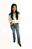 Andi denim blouse