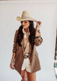 Polly plaid blazer