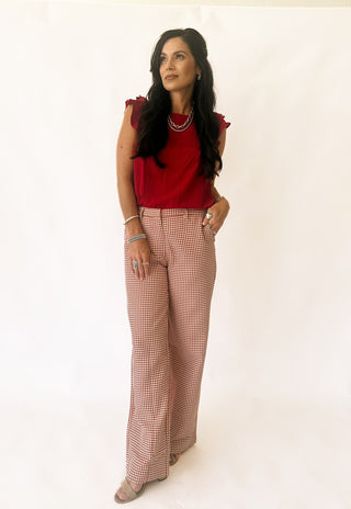 Emily checkered pant
