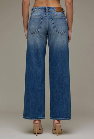 Logan mid rise dad Jean - hidden