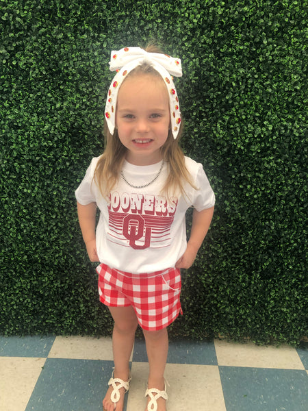 Kids Sooners OU tee - white