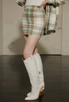 Greer plaid skirt