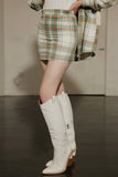 Greer plaid skirt