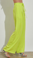 Lime green trousers