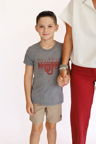 Kids Sooners OU tee - grey