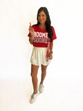 Boomer Sooner chenille top