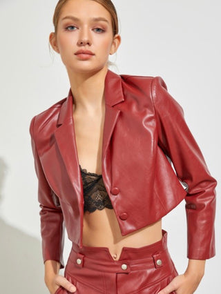 Red river leather jacket