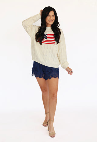 Lauren flag sweater