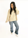 Savannah taupe sweater