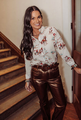 Cactus Cowboy bronc pearl snap shirt