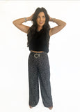 Horseshoe wide leg pants