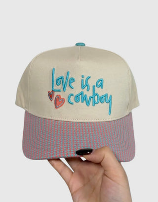 Love is a cowboy hat