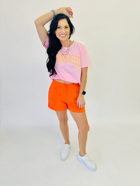 Tandi orange shorts