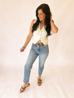 Liv white vest