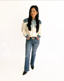 Andi denim blouse
