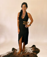 McKenzie dress with buckles