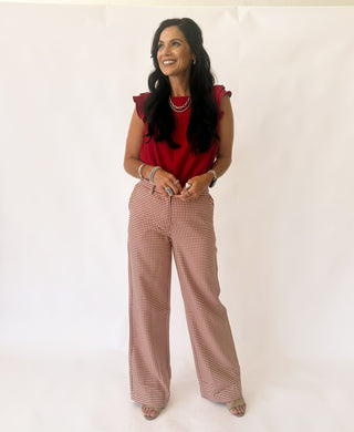 Emily checkered pant