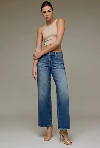 Logan mid rise dad Jean - hidden