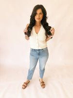 Liv white vest
