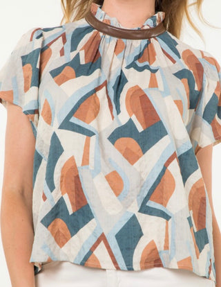 Bailey printed blouse